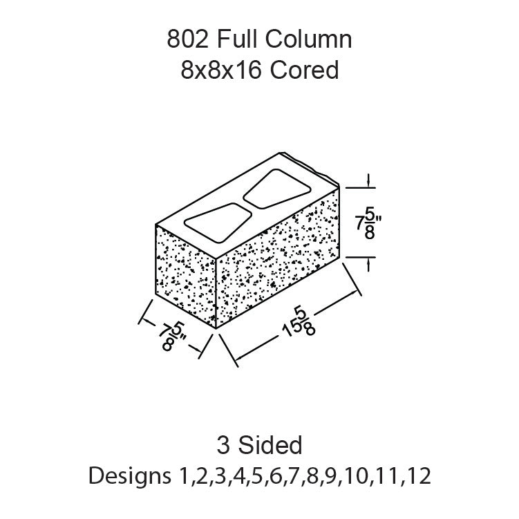 #802 - Full Column Cored